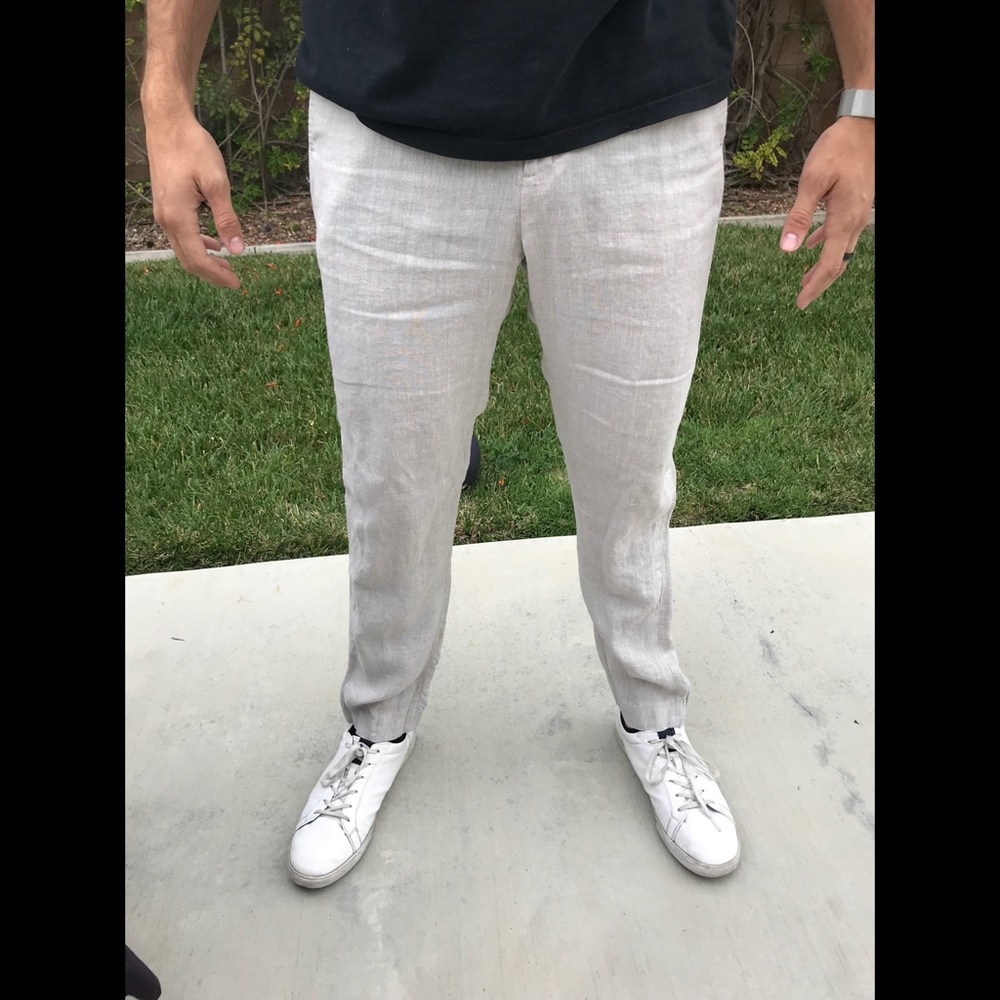 Beige Pants
